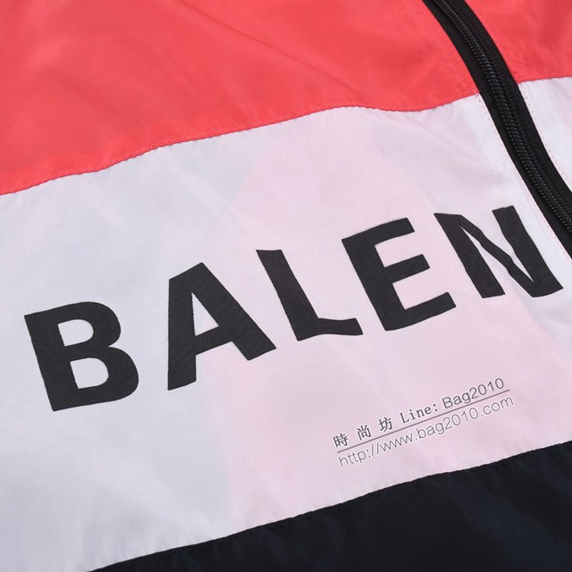 Balenciaga專櫃巴黎世家2023FW新款拼色風衣外套 男女同款 tzy3157
